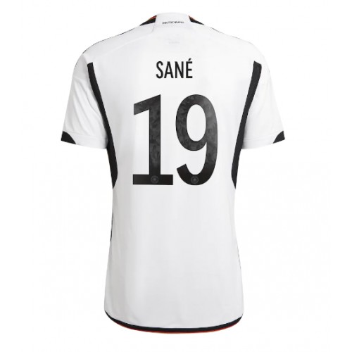 Fotbalové Dres Německo Leroy Sane #19 Domácí MS 2022 Krátký Rukáv